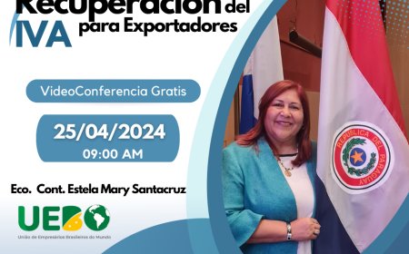 VideoConferencia sobre Recuperación de IVA para Exportadores en Paraguay: Implicaciones de la Ley 6380/2019